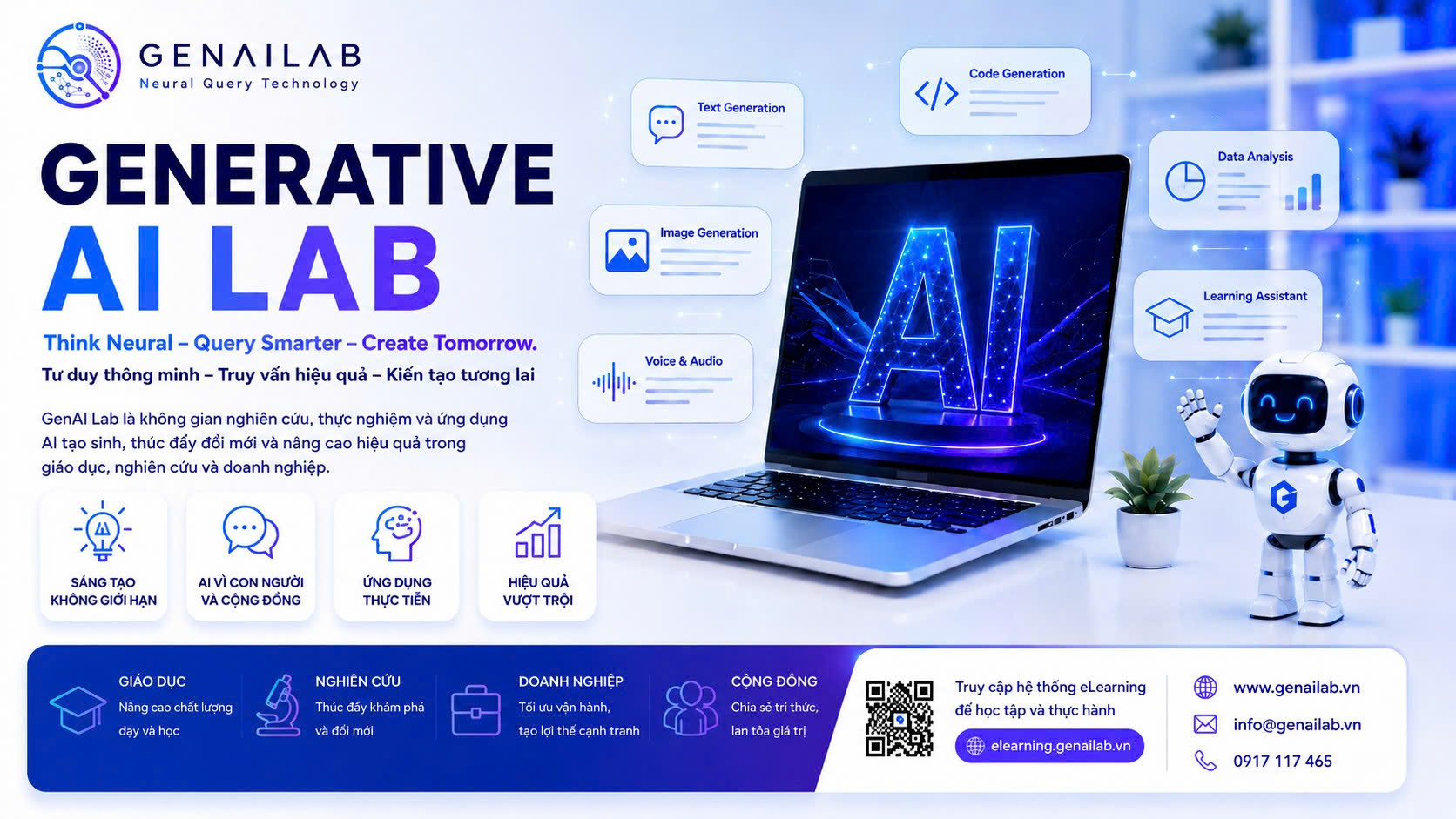 GEN AI LAB - Generative AI Lab: Think Neural, Query Smarter, Create Tomorrow